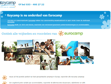 Tablet Screenshot of keycamp.nl